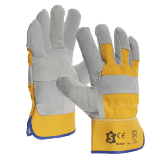 Canadian Hide Rigger Glove, Yellow