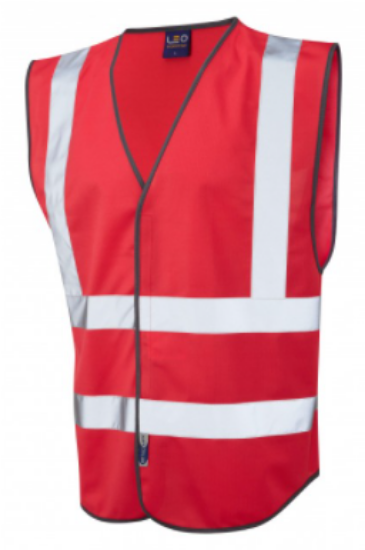 Pilton Hivis Vest, Red