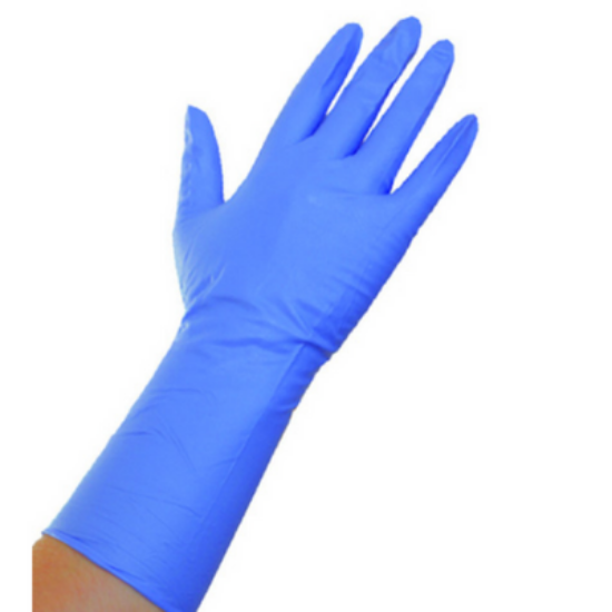 Picture of Bodytech Nitrile 300mm PF Gloves, Blue, 1000/Case