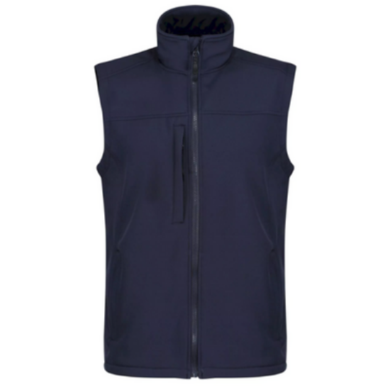 Picture of Regatta Flux Soft Shell Bodywarmer, Navy