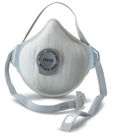 Picture of Moldex 3405 FFP3 Valved Face Mask