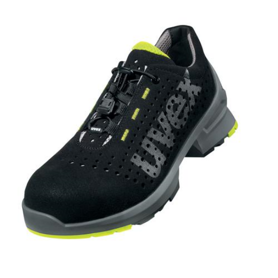 Picture of UVEX 1 SAFETY TRAINER, BLACK/YELLOW, SIZE:8