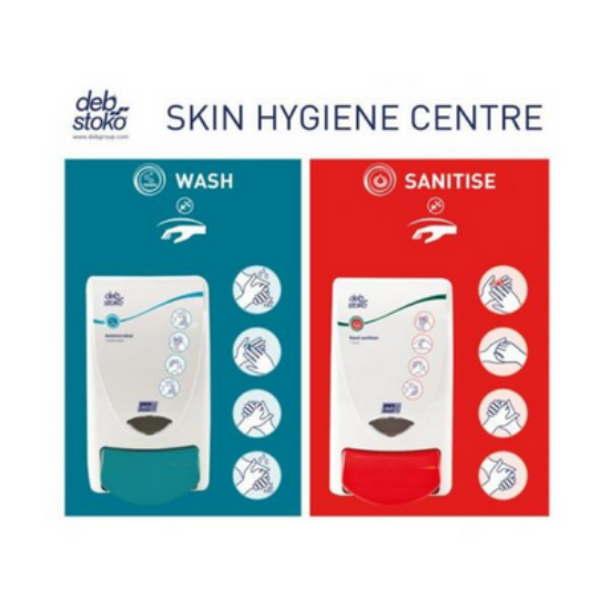 Skin Hygiene Centre 2-Step Wash/Sanitise