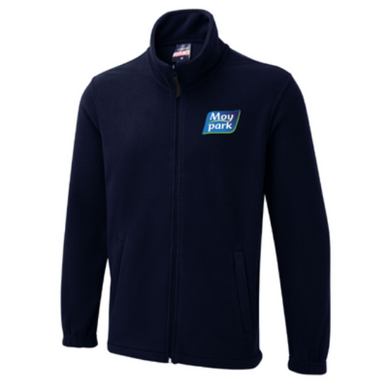 Picture of Navy Fleece Jacket, C/W Moy Park Logo