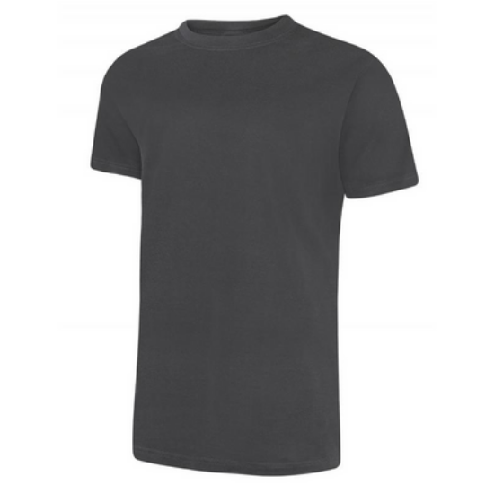 Uneek Classic T-Shirt, Charcoal Grey