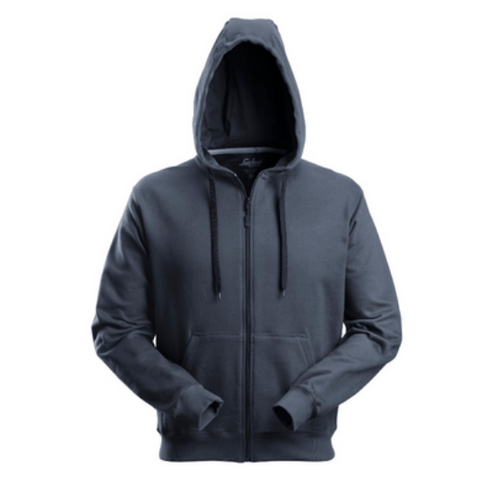 Picture of SNICKERS ZIP HOODIE, NAVY, SIZE:MEDIUM