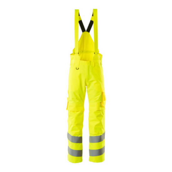 Ashford Hivis Waterproof Salopettes, Yellow