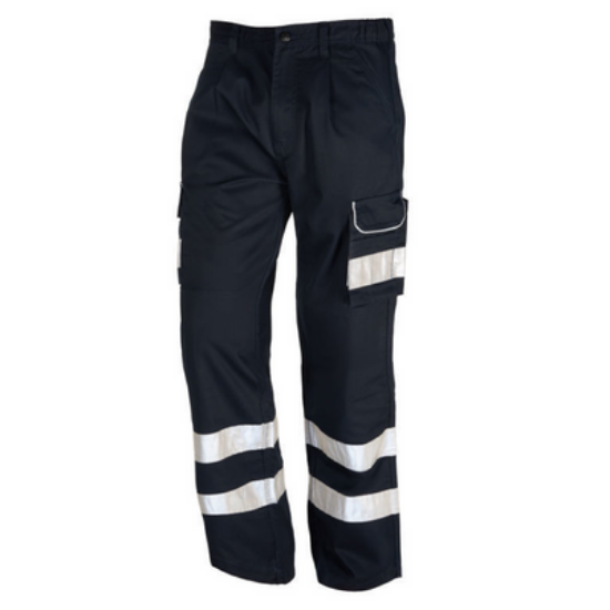 Picture of Orn Condor Combat Trouser, Black W/Reflective Bands