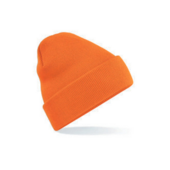 Knitted beanie Hat, Orange