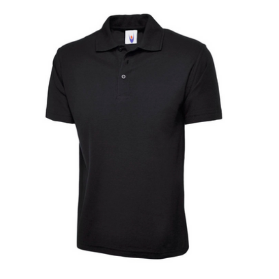 Uneek Classic Polo Shirt, Black