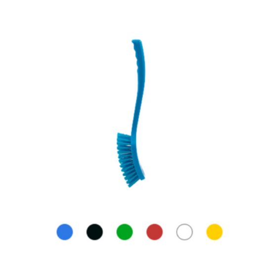 Picture of Professional Stiff 406mm Long Handled Brush, Variety of Colours