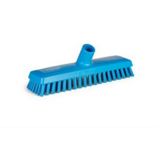 Picture of Vikan Extra Stiff Deck Scrub, Waterfed, 270 mm, Blue