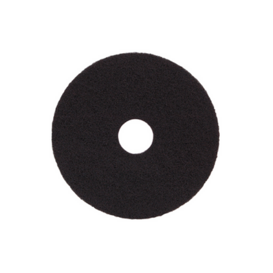 20" Floor Maintenance Pads, Black