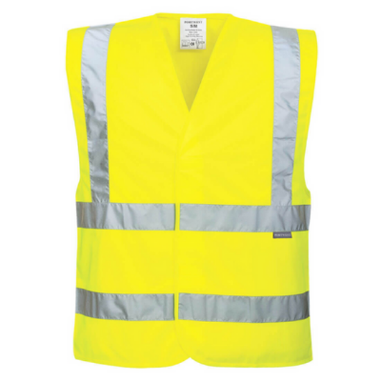 Picture of Eco Hi Vis Vest, Yellow, 10/Pack