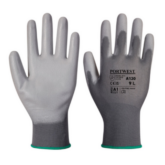 Portwest PU Palm Glove, Grey