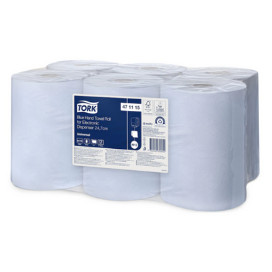 471115 Tork Blue Hand Towel Roll for Electr. Disp.