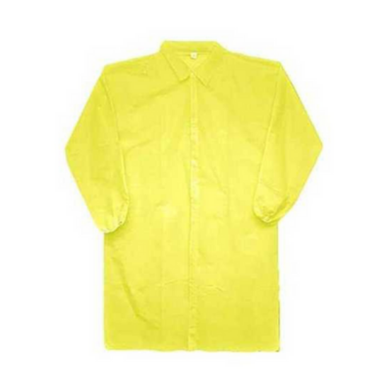 Bodytech Disposable Coats, Yellow,