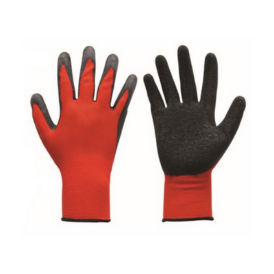 Picture of Bodytech Grab N Grip Gloves, Red & Black