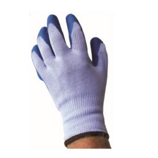 Natural Latex Palm Coated Glove