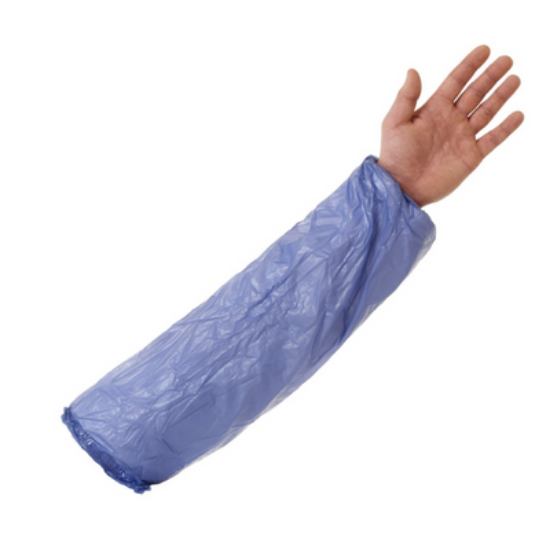 Blue PVC Disposable Oversleeves