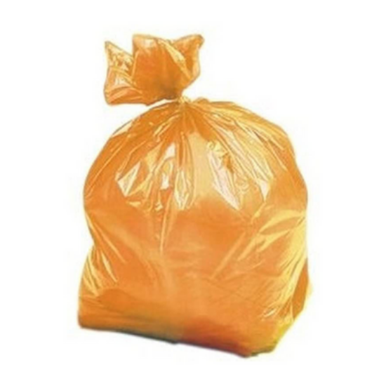 orange refuse sack