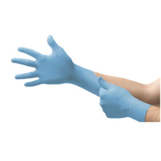 Ansell TouchNTuff® 92-670 Blue Nitrile Gloves