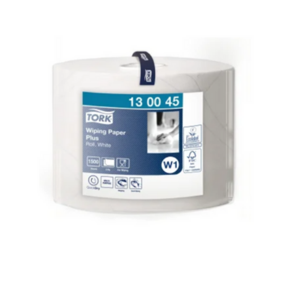 Tork Wiping Paper Plus Roll, 510M