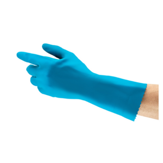 Ansell Pro Food Flocked Gloves, Blue