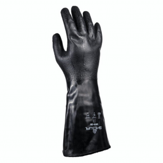 Showa Neoprene Gauntlet, Black,