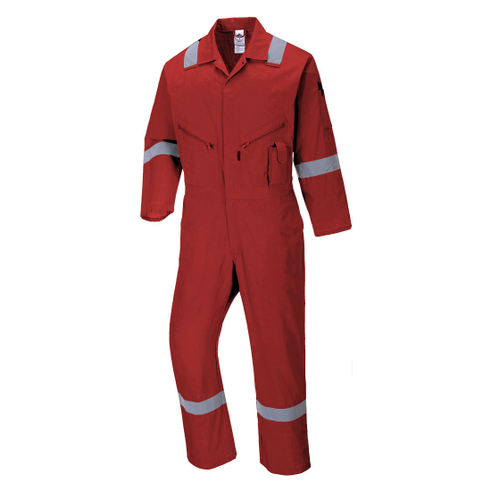 Picture of Portwest IONA Cotton Coverall, Red