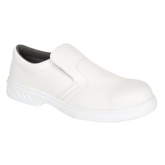 Picture of Steelite Slip On S2 Safety Shoe, White, Size 10.5
