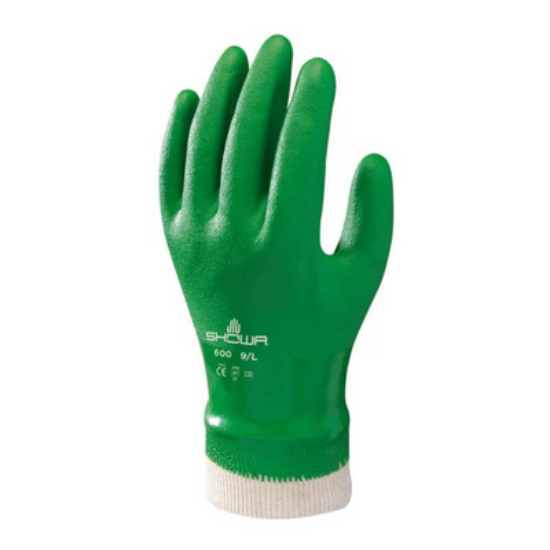 Showa 600 PVC Waterproof Glove