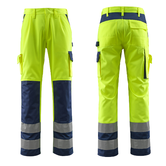 Picture of MASCOT OLINDA TROUSERS, Yellow/Navy, Size 42R