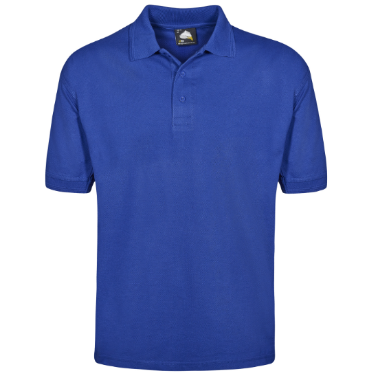 Picture of ORN EAGLE PREMIUM POLO SHIRT, Royal Blue, Size 2XL