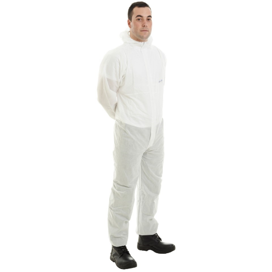 Picture of Supertex SMS 5/6 Coverall, White