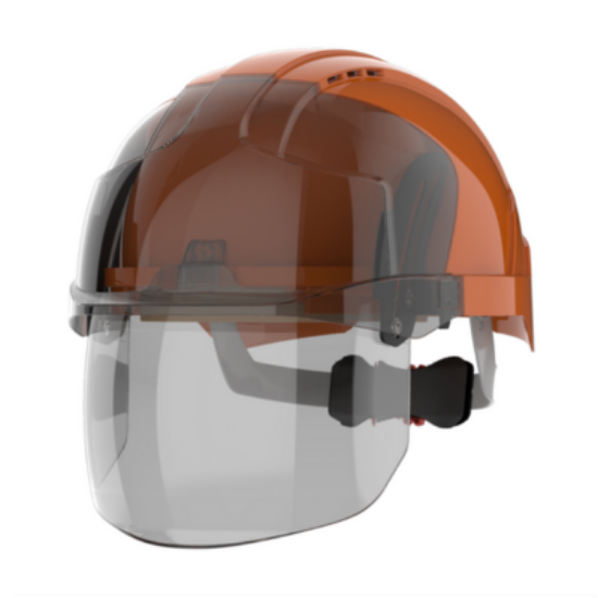 Picture of EVO VISTASHIELD - Orange/Smoke Vented