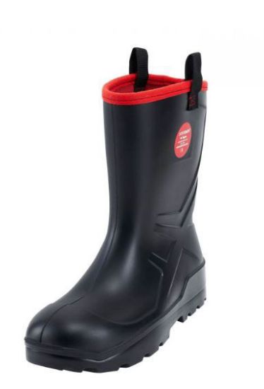 Picture of Supertouch PU Rigger Boot Black S5 SRC Unlined