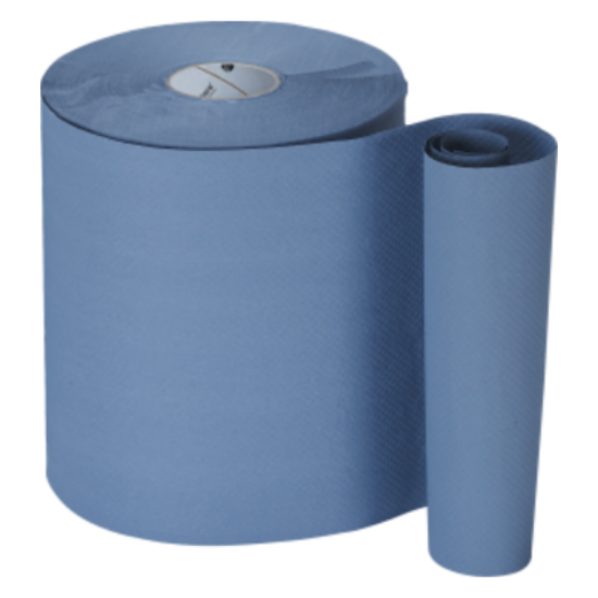 Picture of 2 Ply Blue Wiper Roll, 2/Case, 400m x 260mm