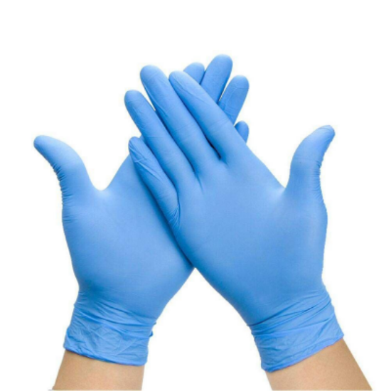 Picture of Bodytech Blue Nitrile Gloves, PF, 1000/Case