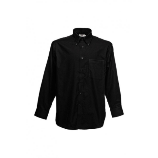 Picture of Oxford Long Sleeve Shirt, Black