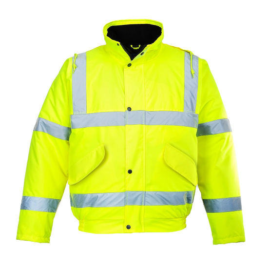 Picture of HIVIS Bomber Jacket, Yellow