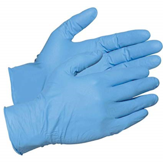 Picture of Bodytech Nitrile Gloves, PF, Blue, 1000/Case