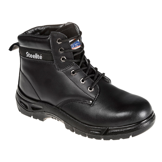 Picture of Portwest Steelite Laced S3 Boot, Black