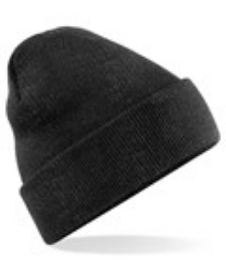 Picture of Knitted Beanie Hat, Charcoal