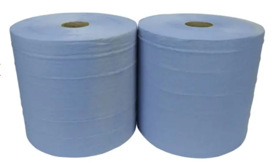 Picture of Blue Floor Stand Rolls, 2PLY, Recycled, 360M x 280MM, 2/Case