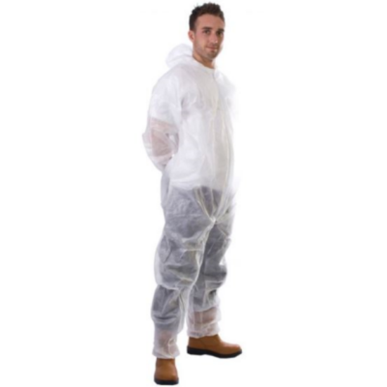 Picture of Non Woven Coverall, White, Size M