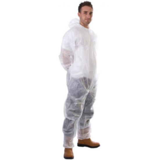 Picture of Non Woven Coverall, White, Size XL