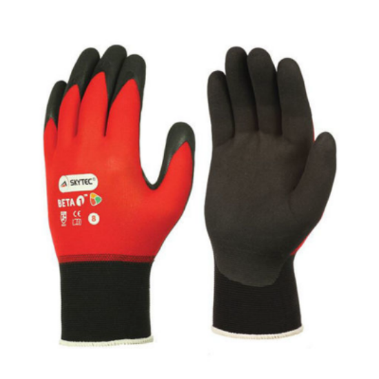 Picture of Skytec Beta 1 Gloves, Black/ Red