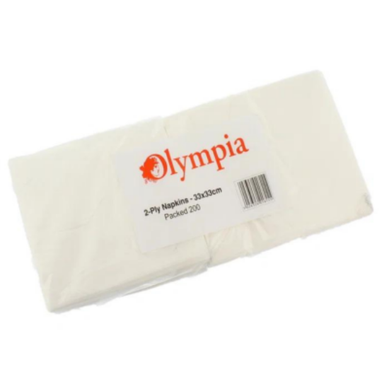 Picture of WHITE NAPKINS 2 PLY, 2000/Case