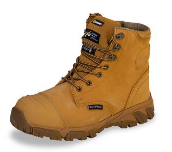 Picture of CLICK WATERPROOF SIDE ZIP BOOT, TAN, SIZE: 9